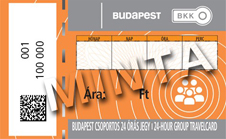 Budapest Public Transport 24 Hour Group Travel Card